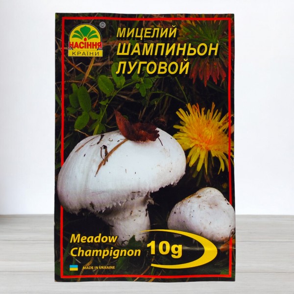 Мицелий гриба Шампиньон Луговой, 10г